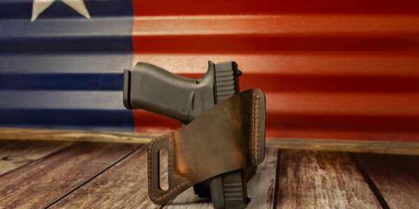 Photo firearm, holster